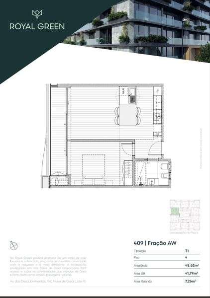 T1 Royal Green  - Junto ao Gaiashopping - Grande imagem: 4/7