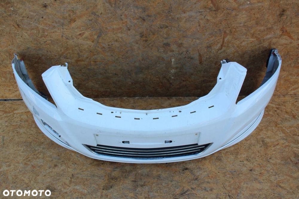 Zderzak przód przedni OPEL ZAFIRA B OPC oryginał 10U biały - 9