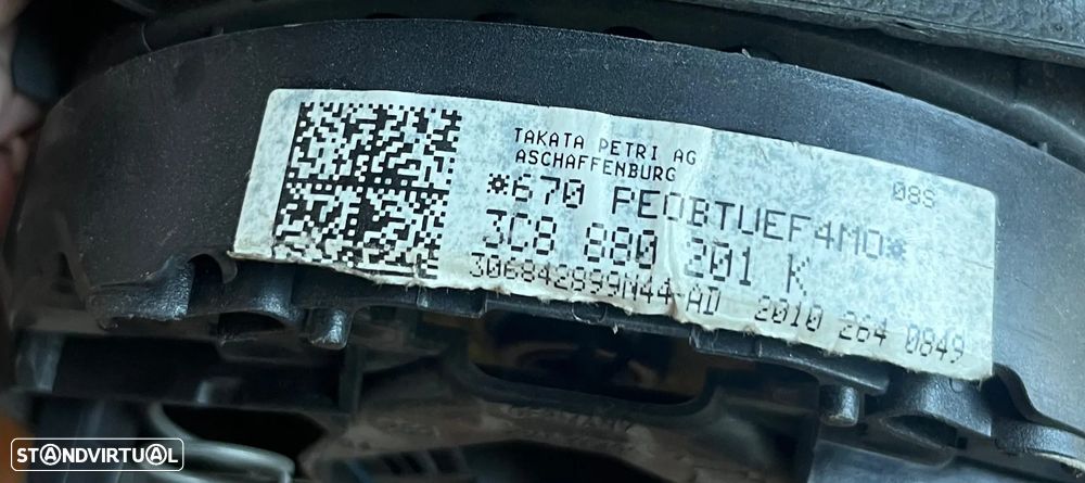 Tablier com Airbags VW Golf VI 2010 - 11