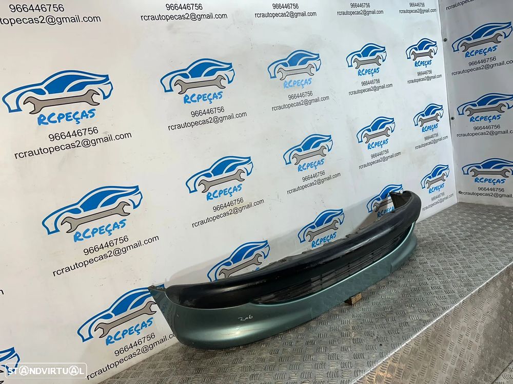 .PARA CHOQUES FRENTE FRONTAL PEUGEOT 206 FASE I 1 MK1 PARACHOQUES PARA-CHOQUES ORIGINAL - 3