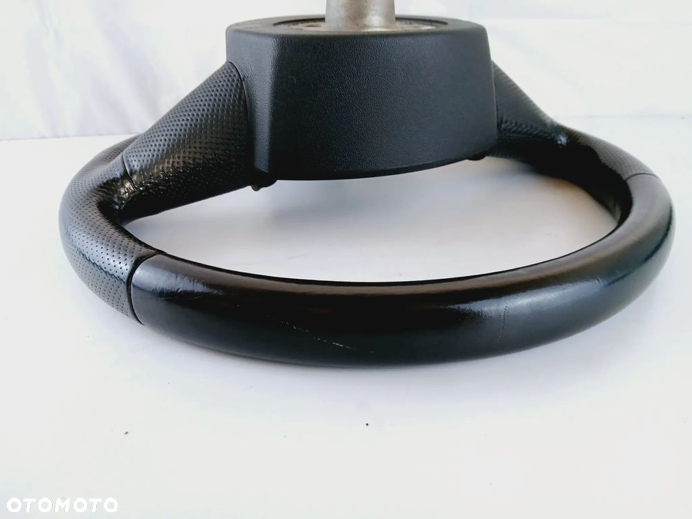 Kierownica Skórzana Skóra Czarna 3-Ramienna Audi A6 C6 4F0419091AP - 13