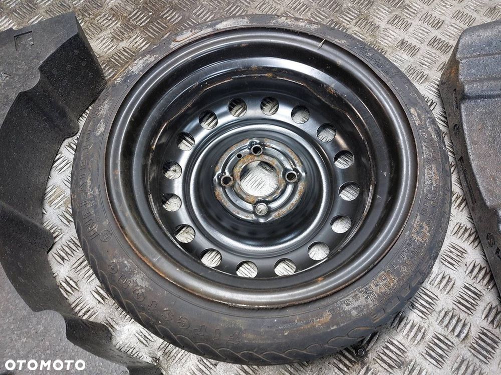 ORGANIZER BAGAŻNIKA + DOJAZDÓWKA 4x100 4Jx14 105/70R14 NISSAN MICRA K12 - 6