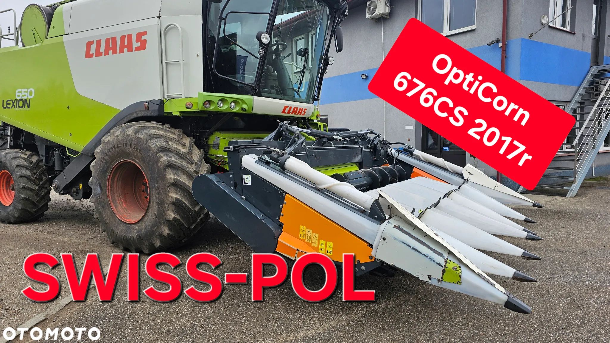 Capello Opti Corn 676  Przystawka do Kukurydzy Brutto  Pasuje do Claas I John Deere CONSPEED 6-75 FC  Quasar R6 CONSPEED 5-75 FC  Corio 875 - 1
