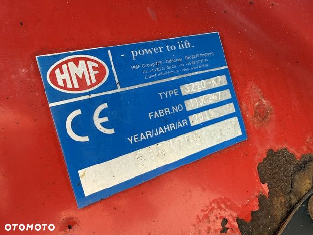 Palfinger HDS HMF 3220K7 7 wysuwow hydraulicznych sterowanie radiowe - 9