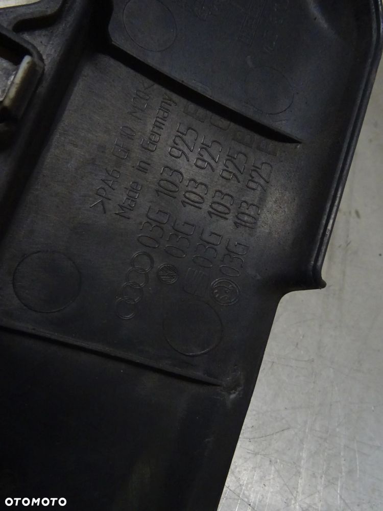 VW TOURAN I 03-05 1.9TDI LA7W OSŁONA POKRYWA SILNIKA 03G103925 - 5