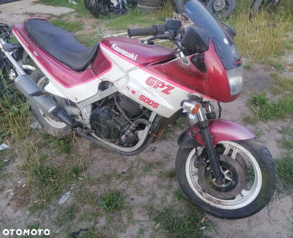 Kawasaki GPZ 500 cały na części silnik lampa czasza lagi rozrusznik - 1