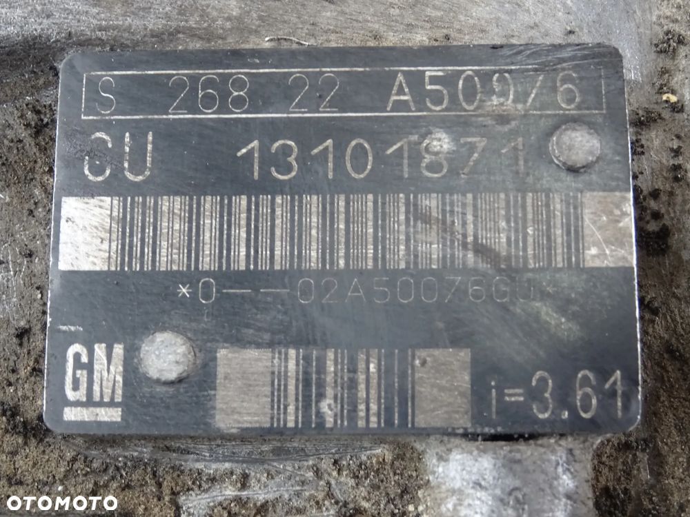 SKRZYNIA BIEGÓW F35 OPEL SIGNUM VECTRA C 2,2 D Y22DTR 2.0D 3.2V6 - 11
