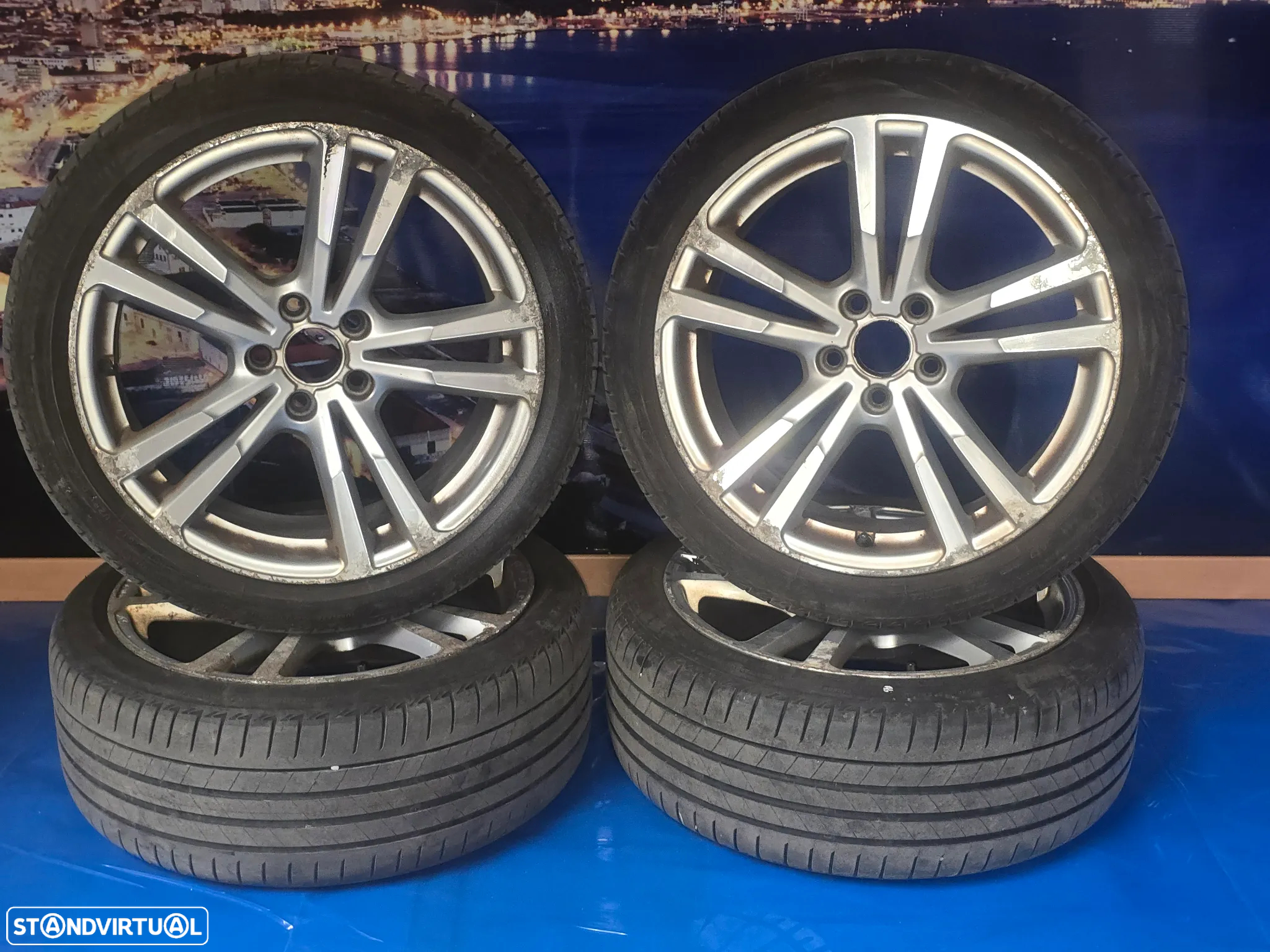 Jantes com pneus originais para audi a3 8v S-line 2014- 225/40/R18  ET46  Bridgestone - 2