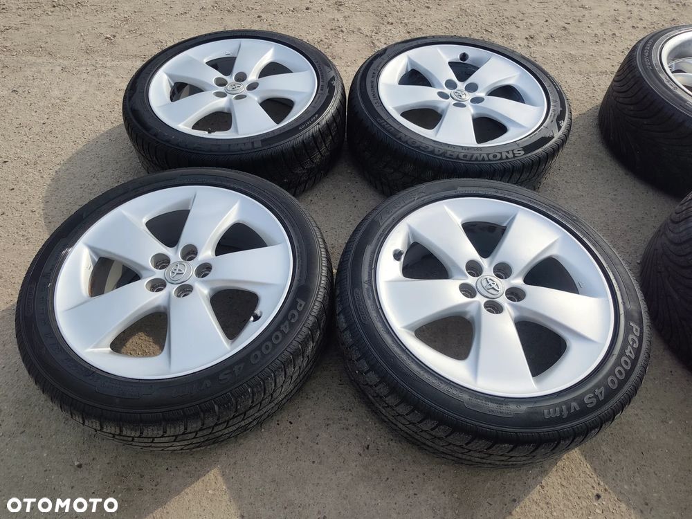 5x100 Felgi Aluminiowe Alufelgi Oryginalne 17 Koła Zimowe Całoroczne TOYOTA AVENSIS I II 2 CELICA CARINA E MATRIX PRIUS 6mm Legnica ALU-RAD 205/50 - 2