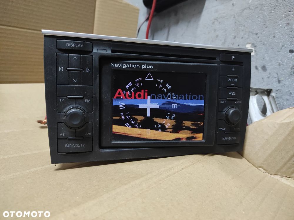 RADIO AUDI A4 B6 B7 2 DIN NAWIGACJA NAVIGATION PLUS WYSYŁKA !!! - 1