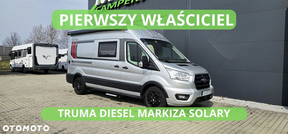Giottiline GIOTTIVAN 60FT RAPIDO gr. SALON PL Ford Transit SKRZYNIA AUTOMATYCZNA RADIO 2DIN TRUMA DIESEL 4 OSOBOWY - 1