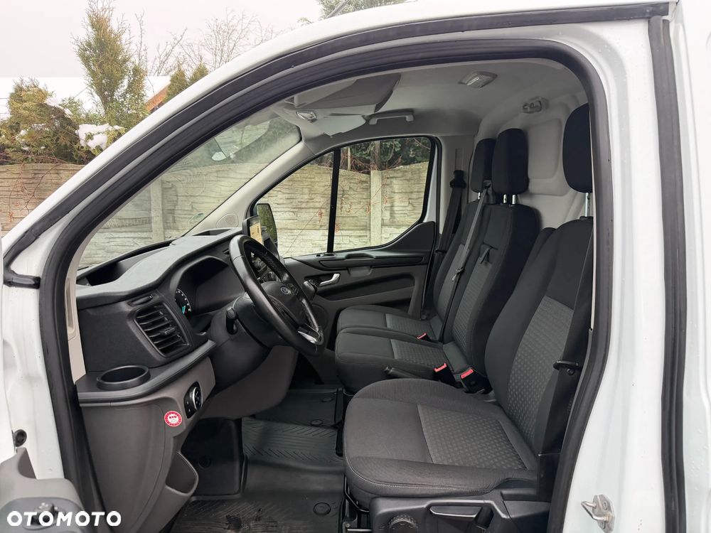 Ford Transit Custom Lift L2H1 2.0Tdci  2018r Klima Kamera Esp Euro 6 Pdc Przod Tyl Oryginalny  Led Tempomat Skórzana Kierownica Furgon Blaszak - 11
