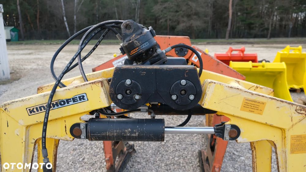 Chwytak blokowy hydrauliczny obrotowy rotator kinshofer 2 tony bloki lego - 2