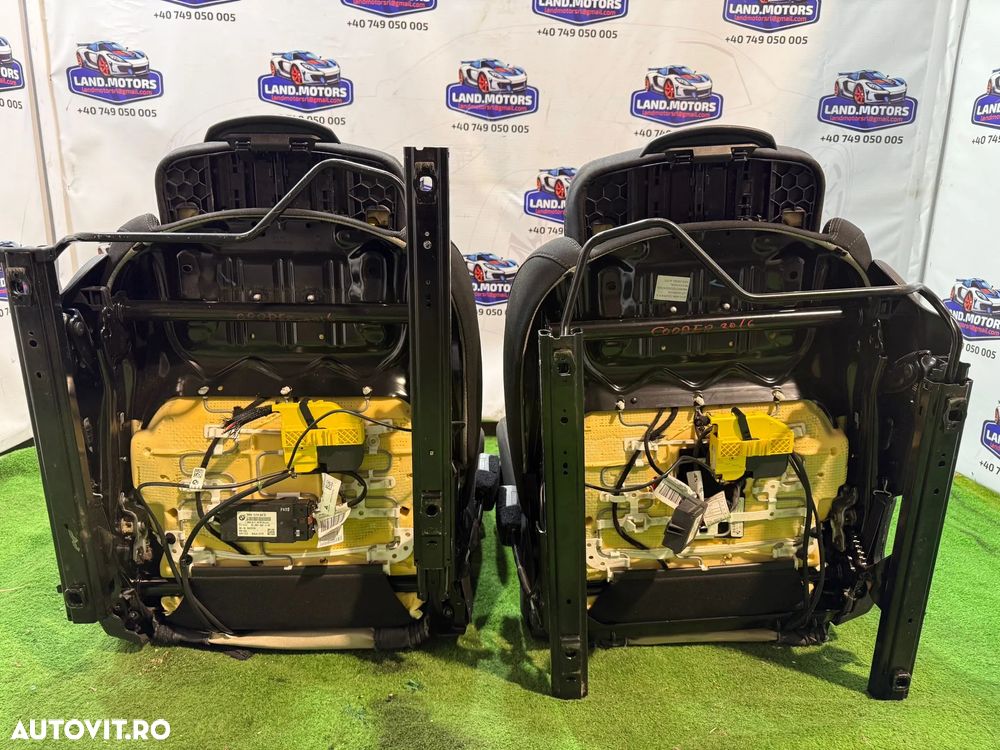 INTERIOR TEXTIL / PIELE  / SCAUNE + BANCHETE MINI COOPER D F55 1.5 DIESEL 2016 / HATCHBACK 5 USI 2014-2020 - 8