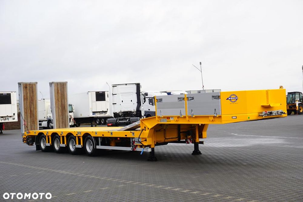 Bodex / NISKOPODWOZIOWA / 4 OSIE / NAJAZDY / 2 X OŚ SKRĘTNA / DMC 65 000 KG / JAK NOWA - 2