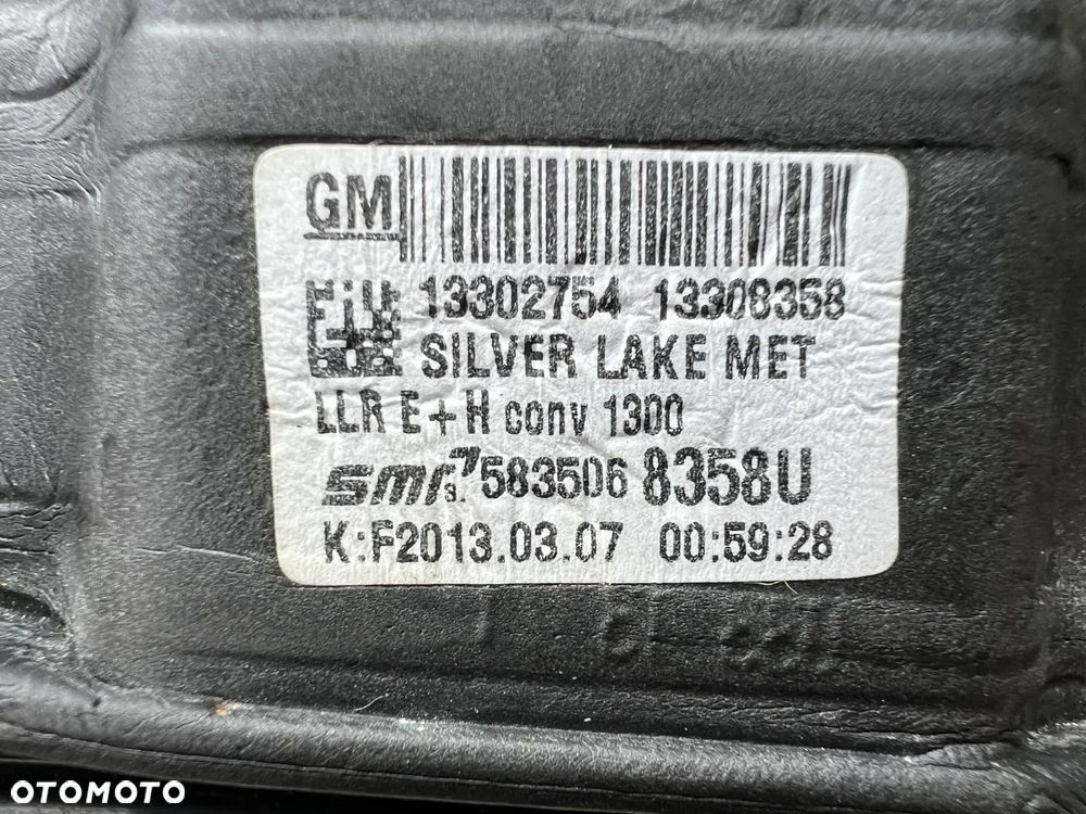 OPEL-CZĘŚCI | Astra J Lusterko Lewe Prawe Z179 5PIN LIFT 13302743 13302754 - 7