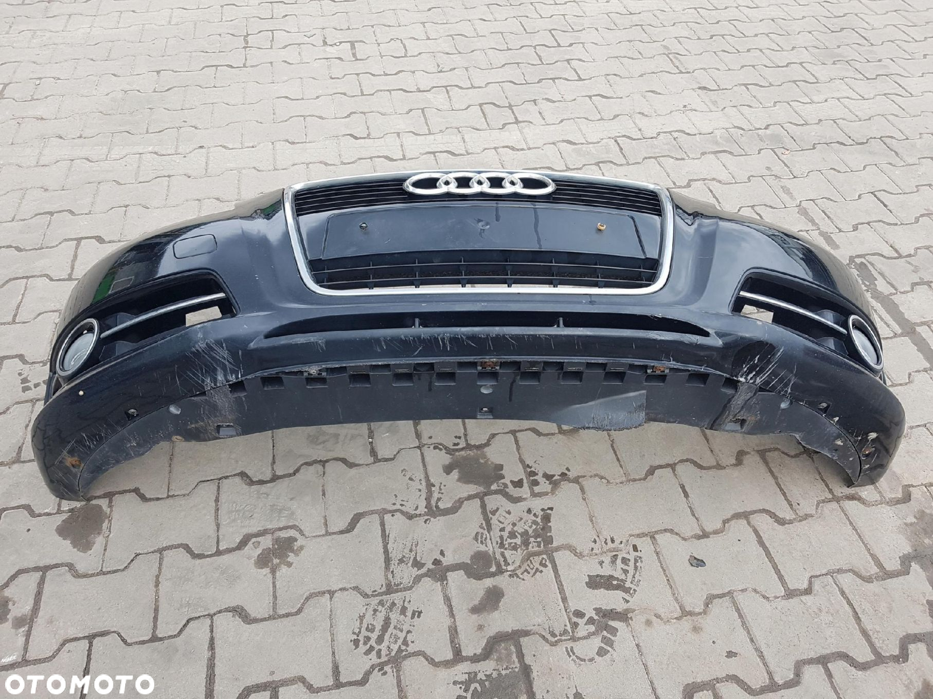 AUDI A3 8P LIFT 08-12r ZDERZAK PRZÓD GRILL LY9B - 4