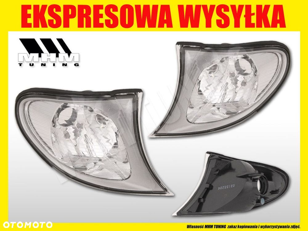 KIERUNKOWSKAZ MIGACZ BMW 3 E46 LIFT 2001 CLEAR - 2