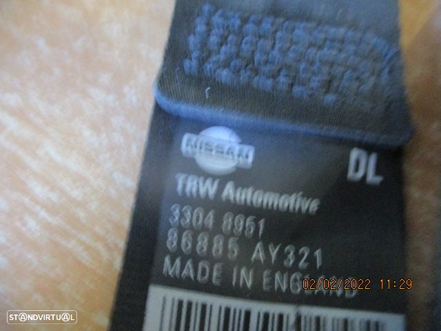 Pre-Tensor 86885AY321 NISSAN MICRA K12 2005 5P Fe - 3