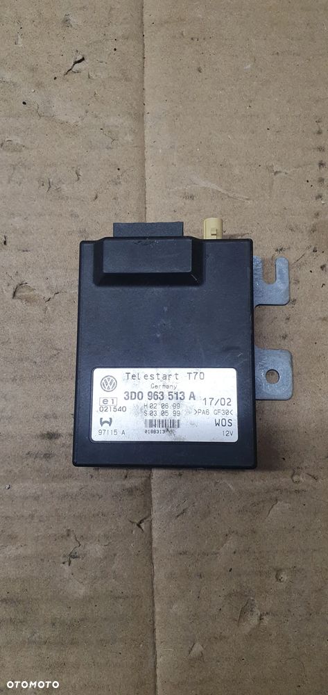 Moduł sterownik webasto VW Phaeton 3D0963513A - 1