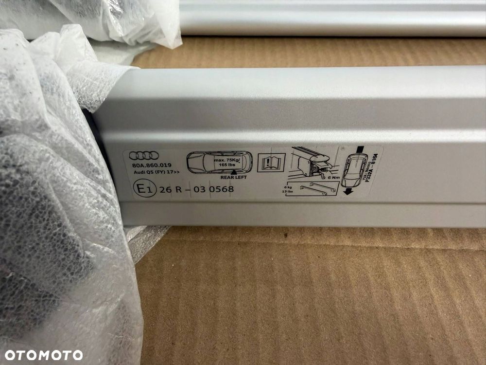 reling dachowy komplet klucz audi q5 80a eu - 9