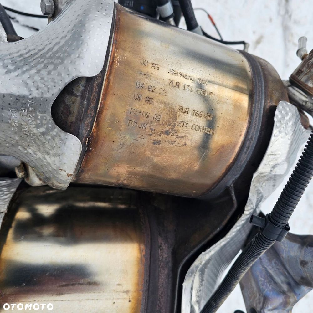 VW T6.1 kompletny układ wydechowy wydech katalizator DPF 7LA131701C - 4