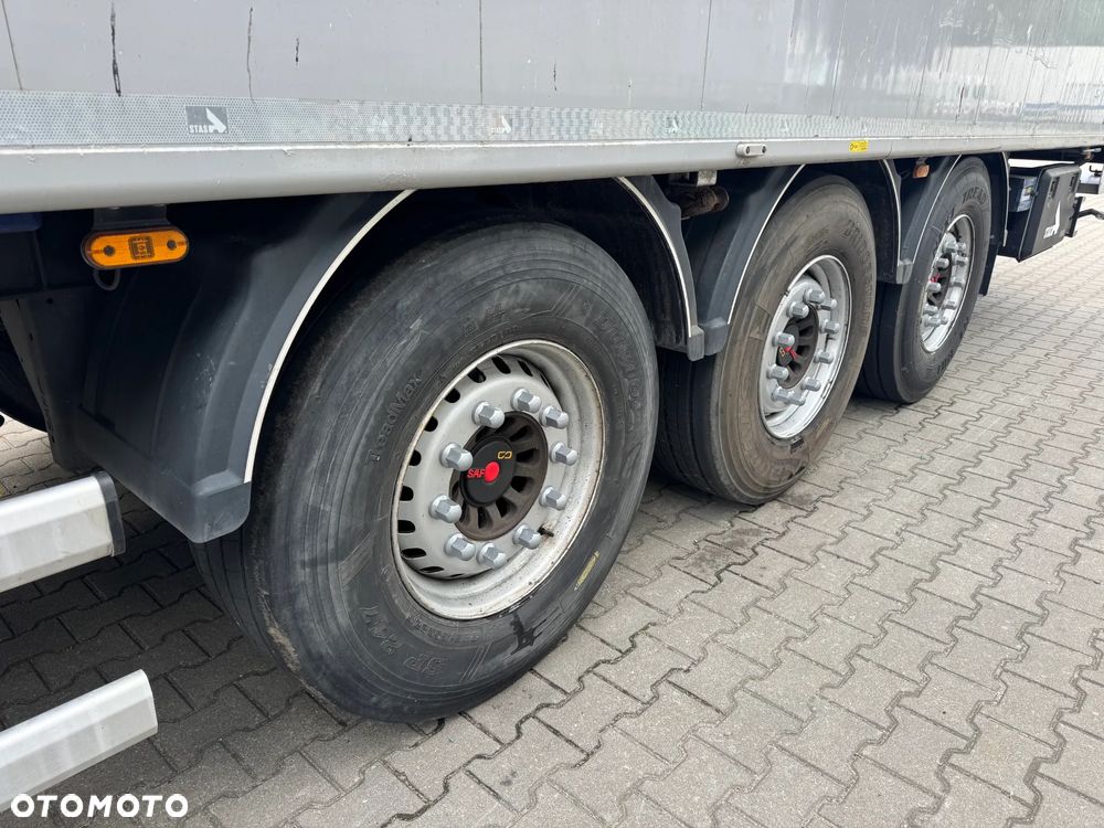 Stas S300ZX, Ruchoma Podłoga, SAF, 92 m3, oś podnoszona, 272.000  km!! - 25