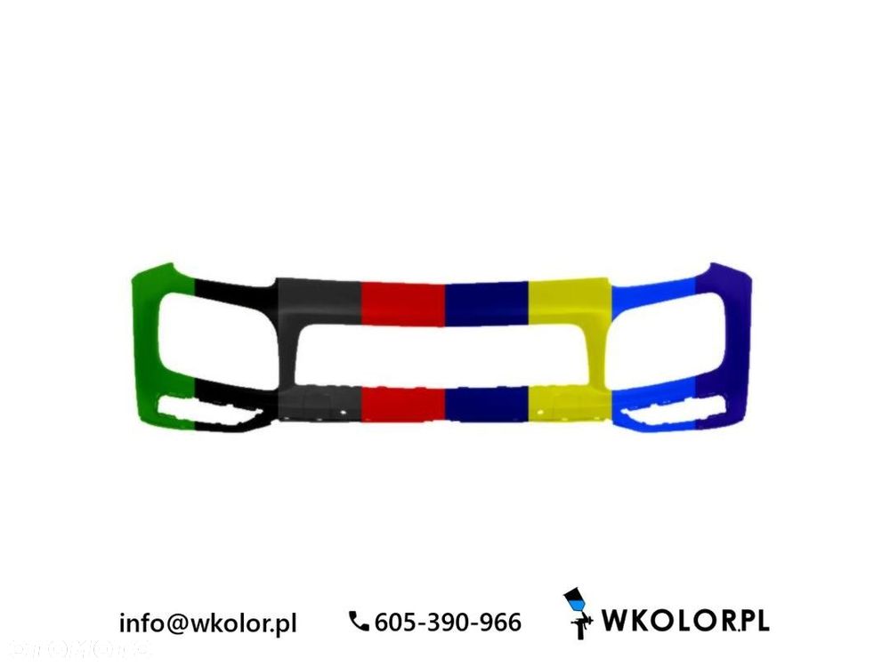 NOWY ZDERZAK PORSCHE CAYENNE 2017- LAKIEROWANY W KOLOR - 1