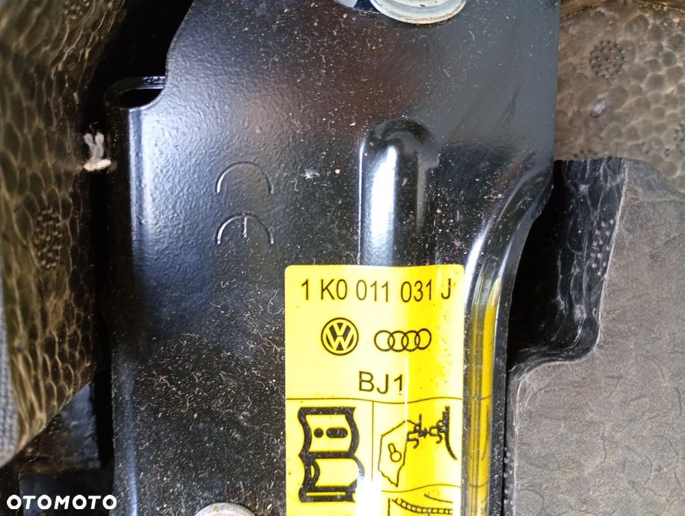 wkład koła zapasowego lewarek hak ucho holownicze klucz vw golf V VI plus 8P0012109E - 5