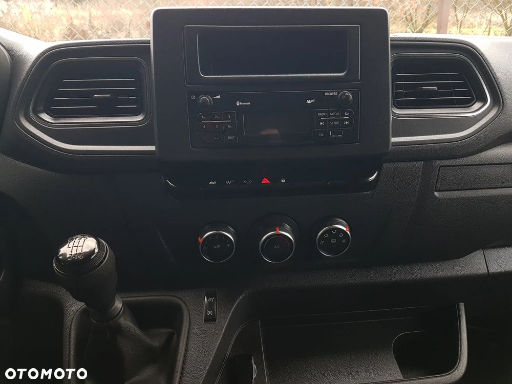 Renault MASTER PLANDEKA FIRANKA 4,22x2,21x2,32 PAKA 8EP SKRZYNIA ŁADUNKOWA KLIMA TEMPOMAT DMC 3500 KG KRAJOWY - 10