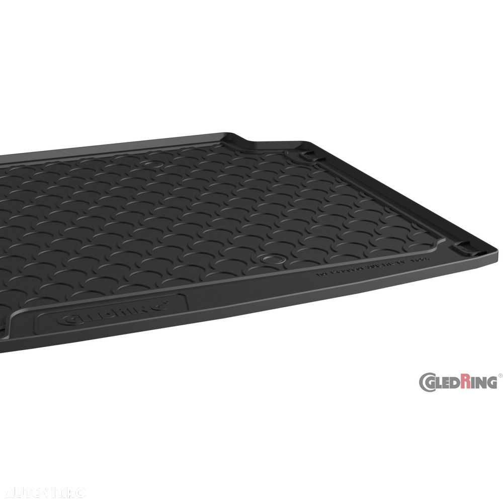 Tavita portbagaj Peugeot 308 Hatchback T9, 2013- prezent, din cauciuc Rubbasol, marca Gledring - 2