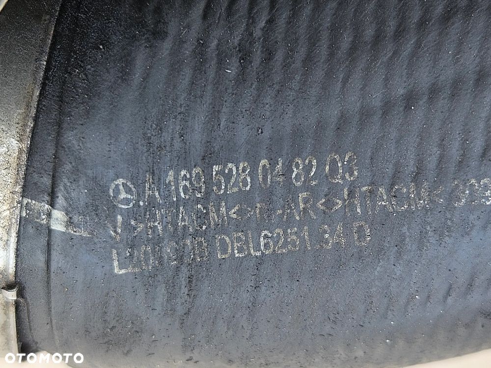 Mercedes A B W169 W245 2.0 D CDI rura wąż powietrza tłumik szmerów ssania A6401400687 A1695280482 - 3