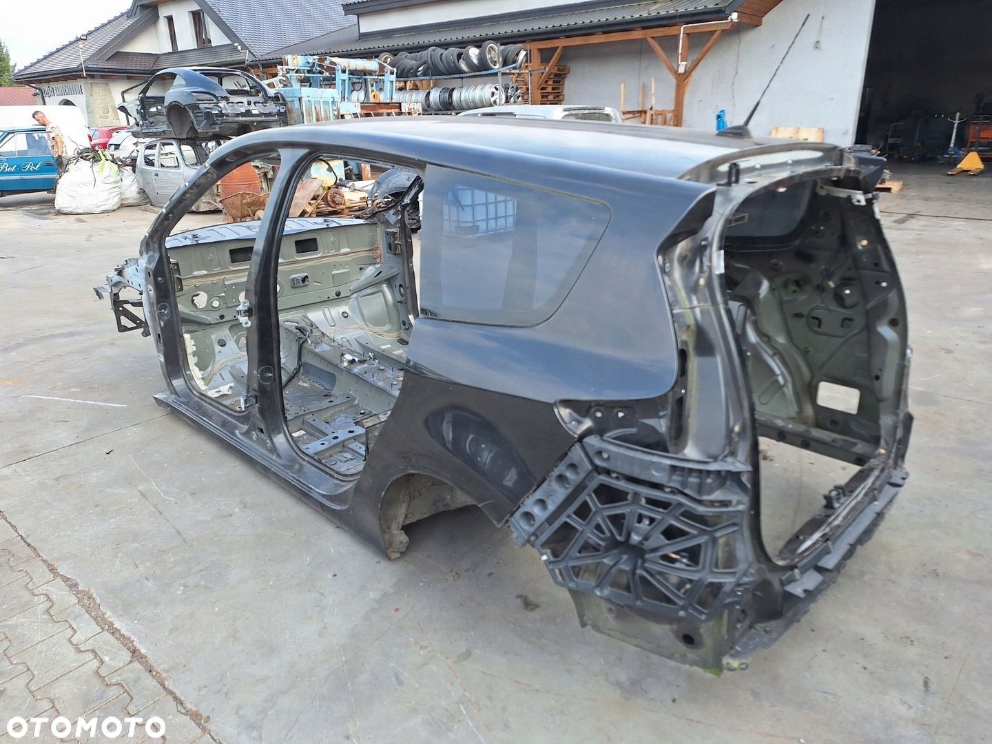 RENAULT SCENIC 3 III JZ0/1 GRAND TYLNA ĆWIARTKA BŁOTNIK TYŁ LEWY NV676 BOK - 1