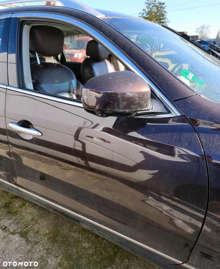 INFINITI QX50 EX35 J50 10r DRZWI PRAWY PRZÓD PRAWE PRZEDNIE GOŁE L50 - 1