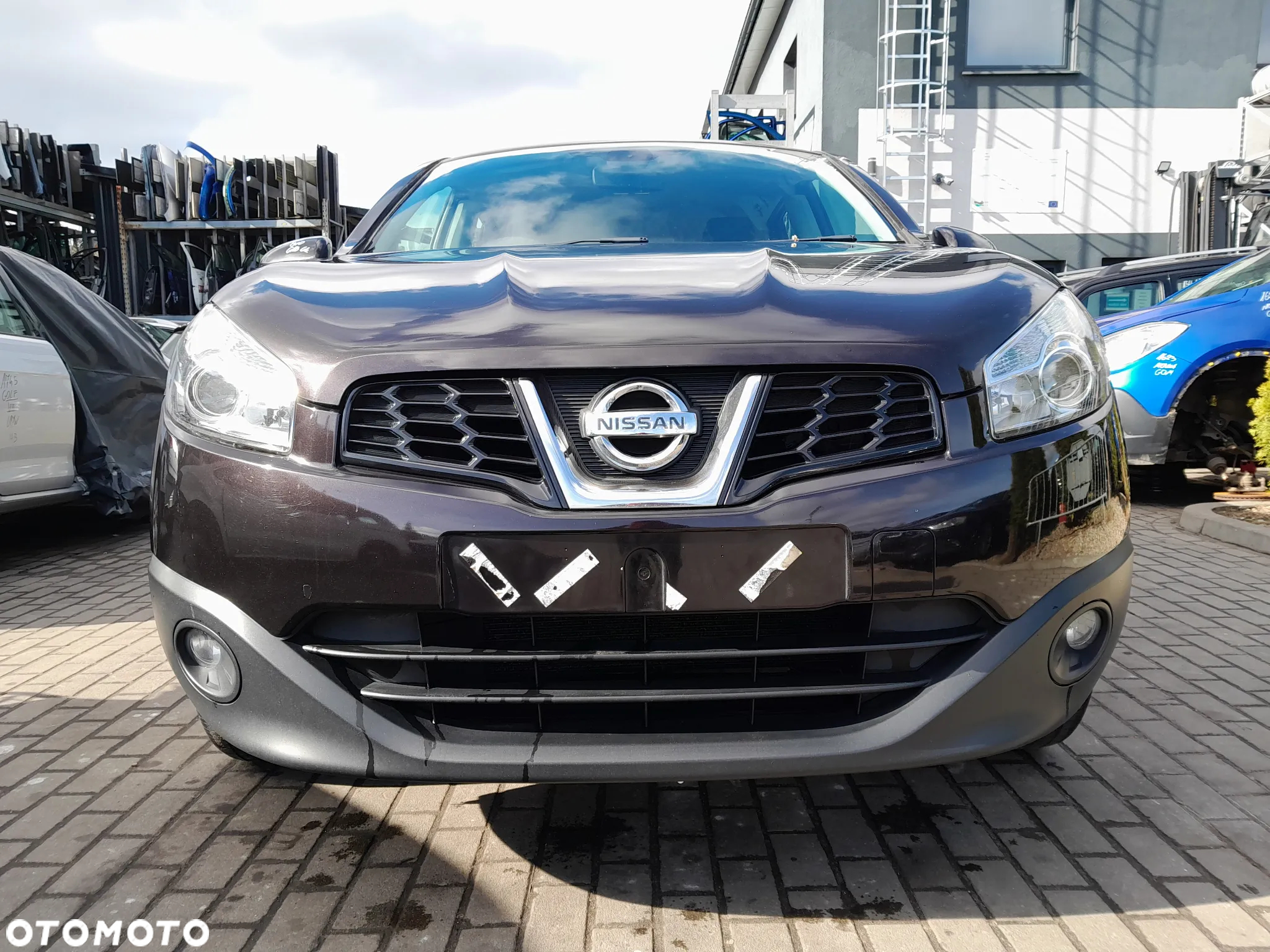 NISSAN QASHQAI J10 KOMPLETNY PRZÓD KOLOR: GAB MASKA ZDERZAK REFLEKTORY PAS PRZEDNI BŁOTNIKI - 9