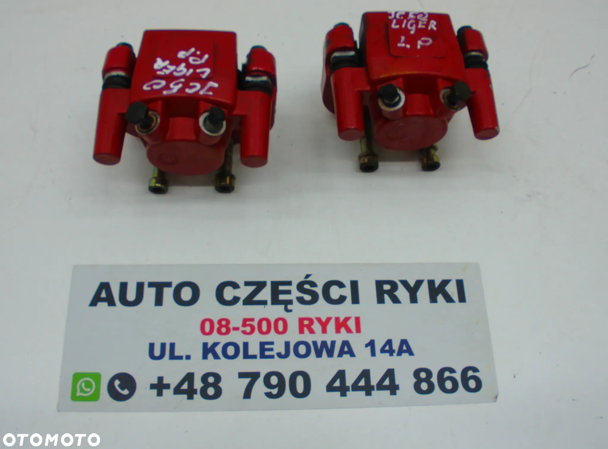 Ligier JS50 Microcar Zacisk Przód Lewa Prawa Strona - 1