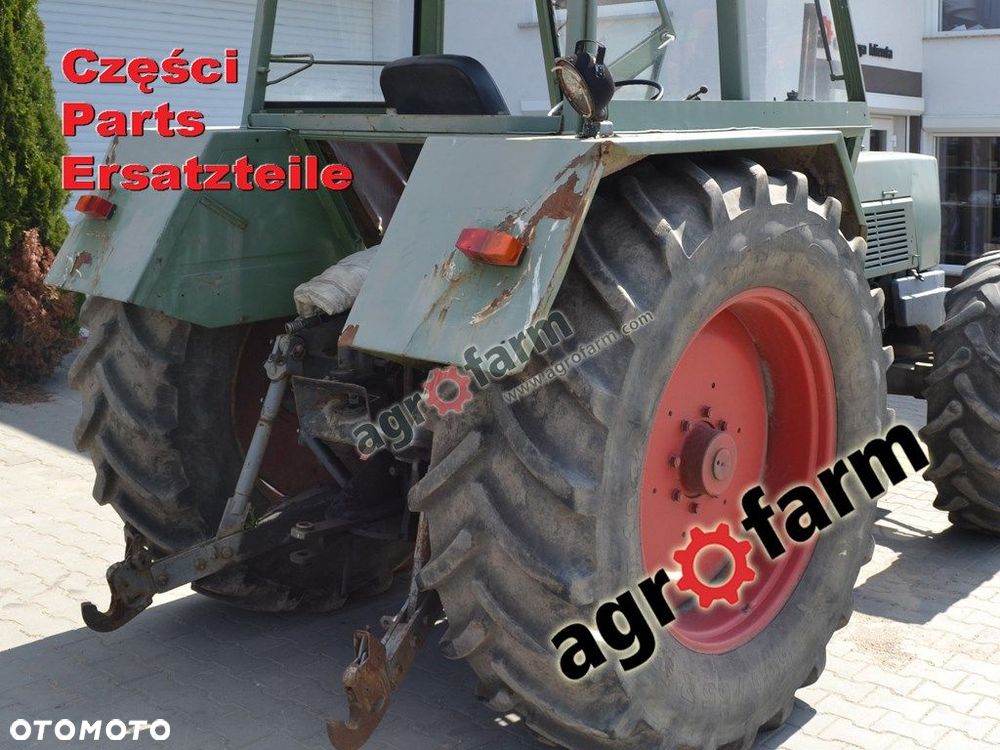 Fendt 11S części, skrzynia biegów, silnik, oś - 3