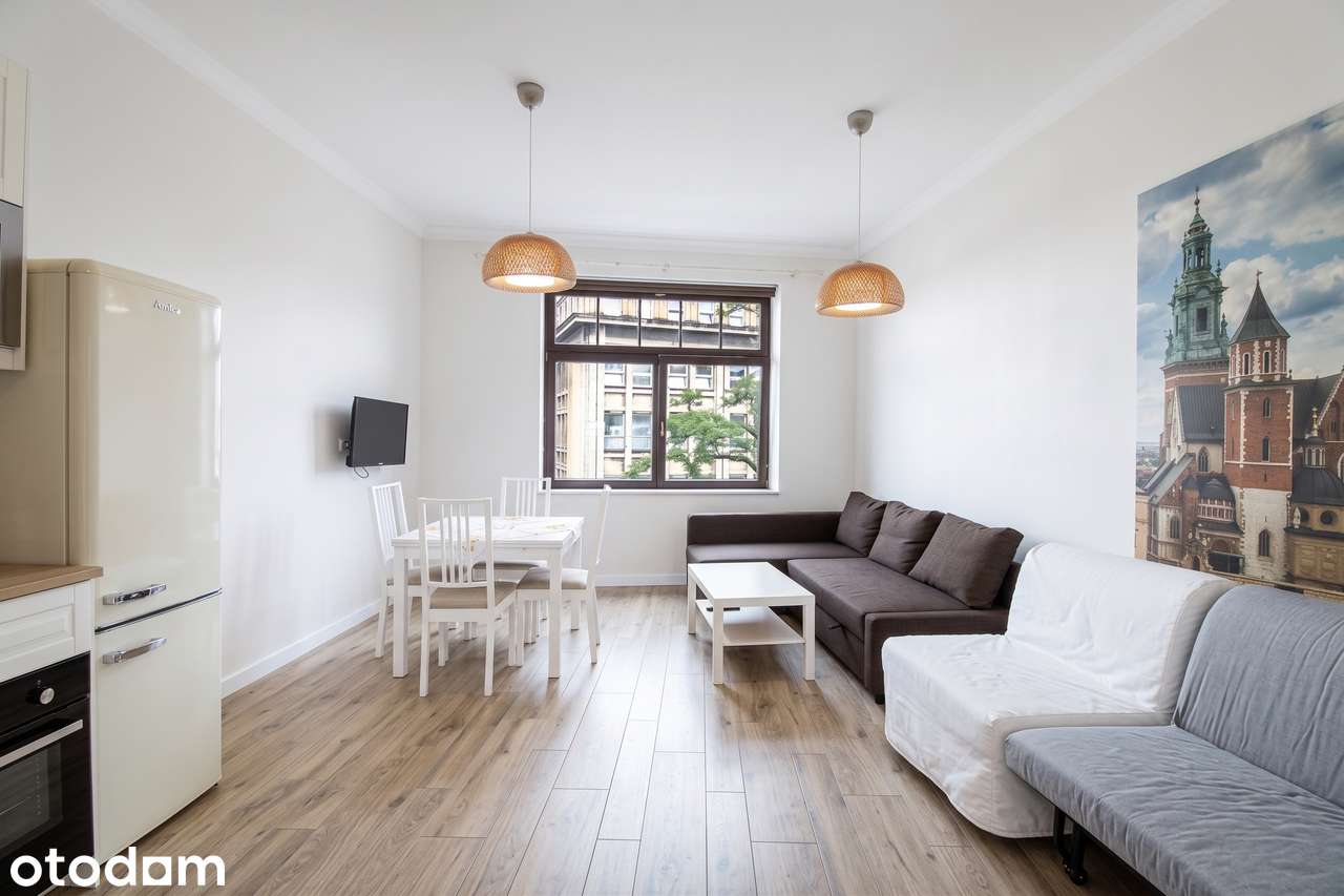 2 pokoje | 46 m² | Wyposażone | Do zamieszkania | Rondo Mogilskie