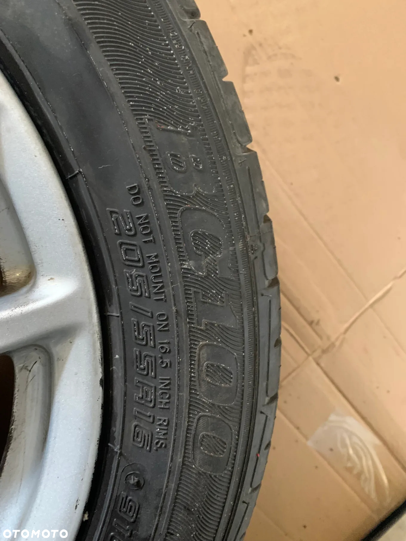 Alufelgi z oponami alusy felgi aluminiowe 5x120 15 7J IS40 205/55 R16 BMW I F20 6796202 - 12