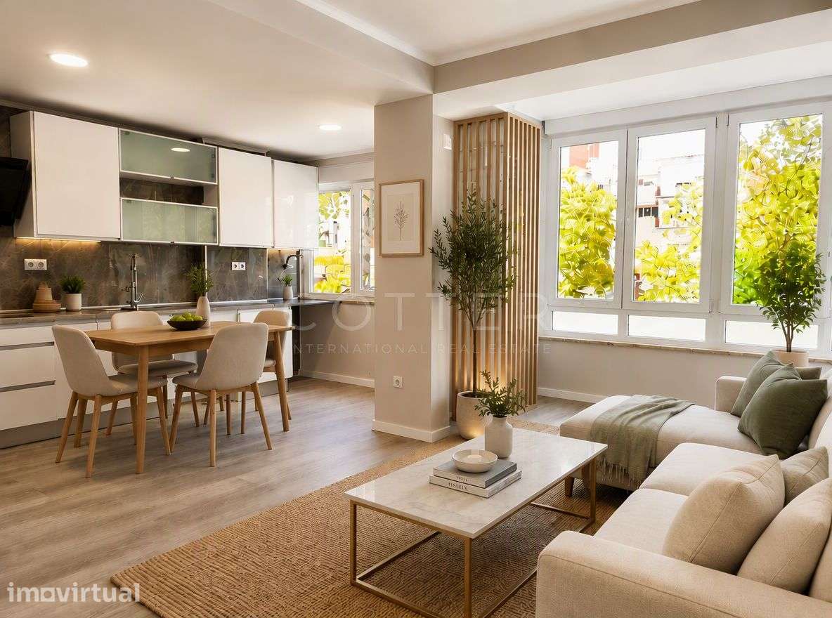 Apartamento T2 Remodelado em Oeiras - Grande imagem: 2/39
