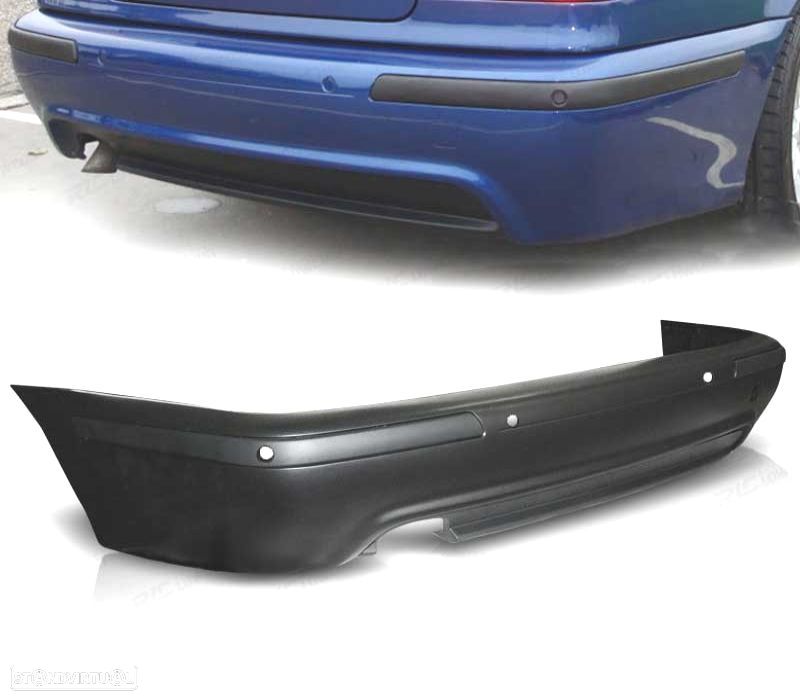 PÁRA-CHOQUES TRASEIRO BMW E39 LOOK M PDC - 1