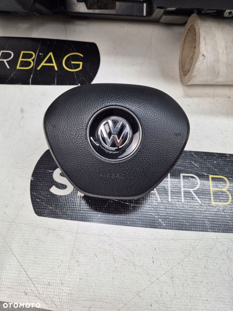 VW TRANSPORTER T6 DESKA ROZDZIELCZA KONSOLA KOKPIT PULPIT PODUSZKI AIRBAG AIR BAG PASY KIT SET - 6