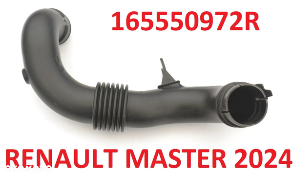 RENAULT MASTER 3 III 4 IV Rura Przewód Dolot Powietrza Inrterculera Intercoolera 165550972R