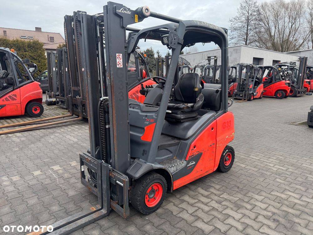 Linde Linde H16 EVO 2018 triplex przesuw wolny skok półkabina toyot h20 h18