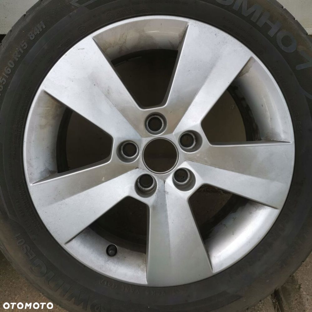 FELGI SKODA RAPID FABIA 6J 15 ET38 5x100 5JA601025L 5JA601025M 5JA601025N - 4
