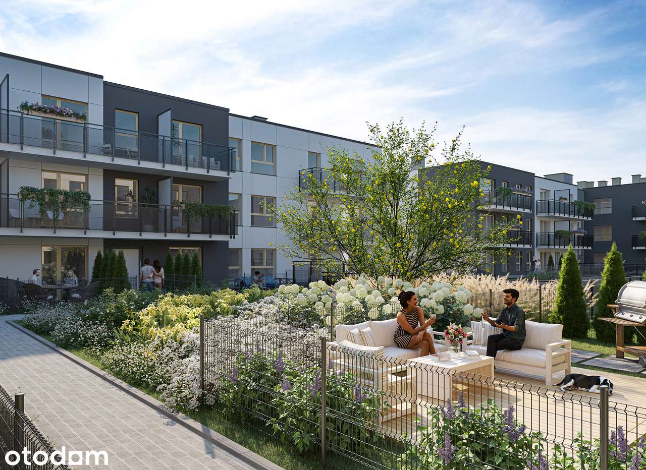 2-pokojowe mieszkanie 37m2 + balkon Bez Prowizji