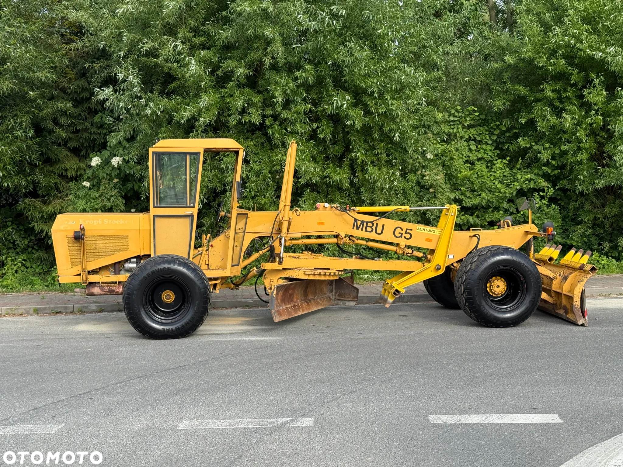 O&K * Równiarka * MBU G50 * Sprowadzona * 2 Osie * 4x4 * Maszyna Drogowa - 7