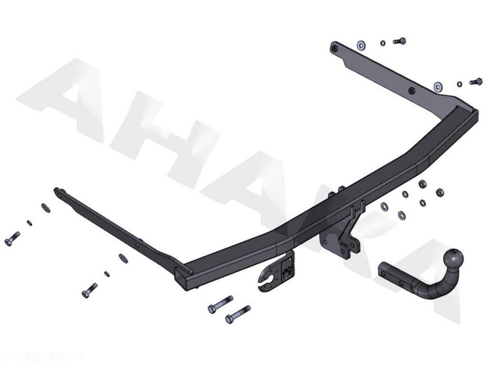 Hak Holowniczy Odkręcany Do Ford Focus C-Max 2003-2007 - 3
