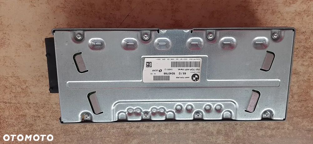 Wzmacniacz HIFI amplituner BMW F01 F02 F07 F10 F11 X3 F25 X5 E70 65129240766 - 2