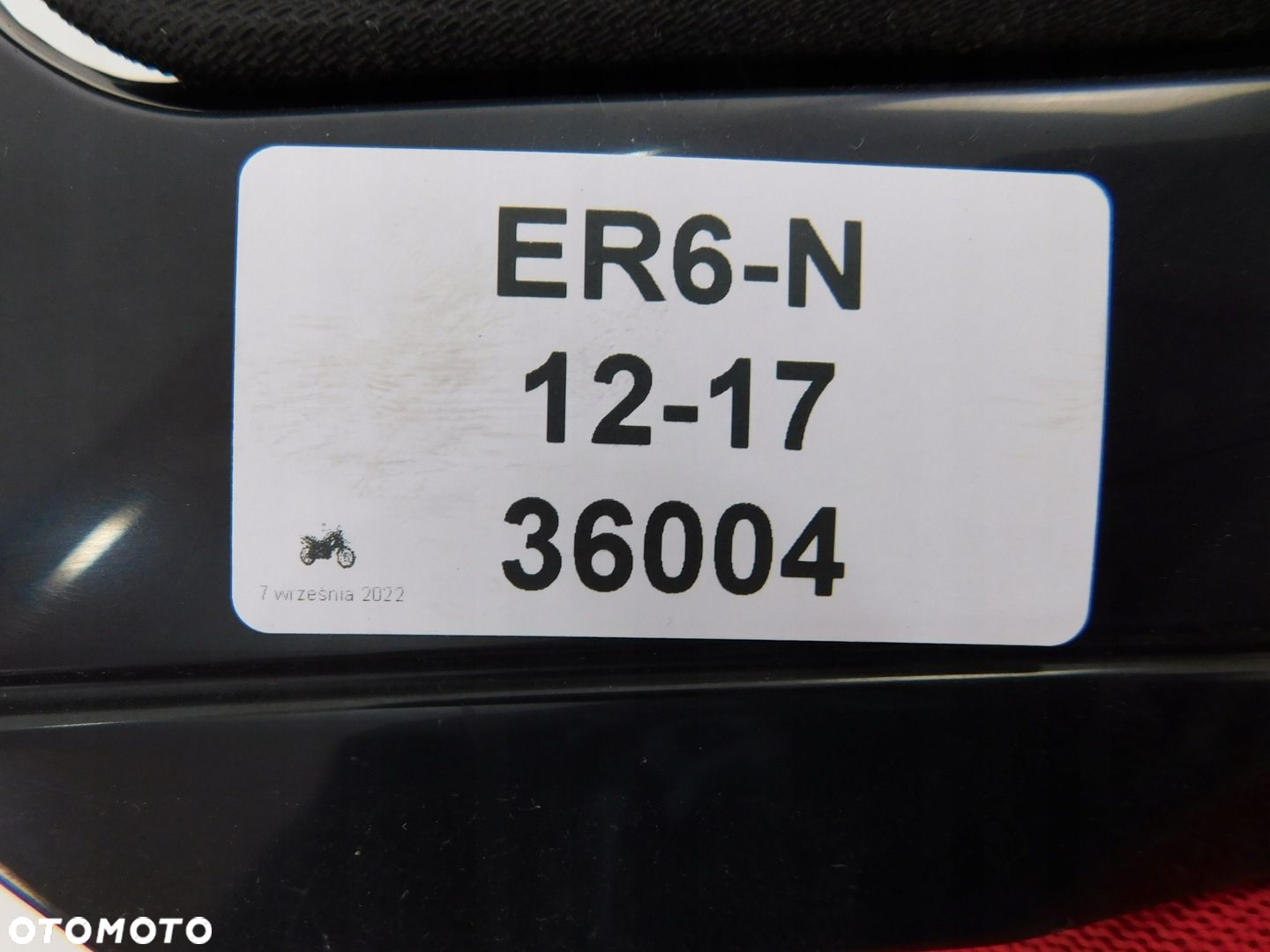 KAWASAKI ER6N 12-17 SIEDZENIE KANAPA KIEROWCY - 7